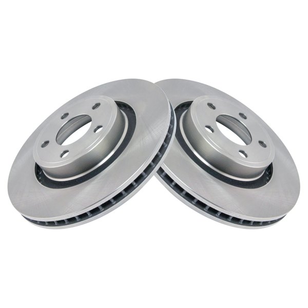 TRQ® - Plain Front Disc Brake Rotors