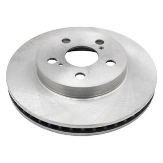 TRQ® - Plain Vented Front Disc Brake Rotors
