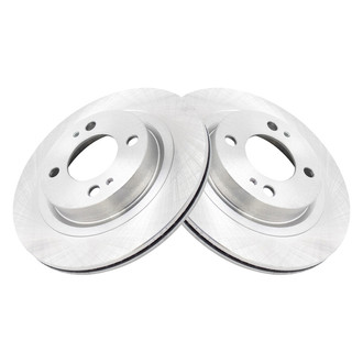 TRQ® - Plain Vented Front Disc Brake Rotors