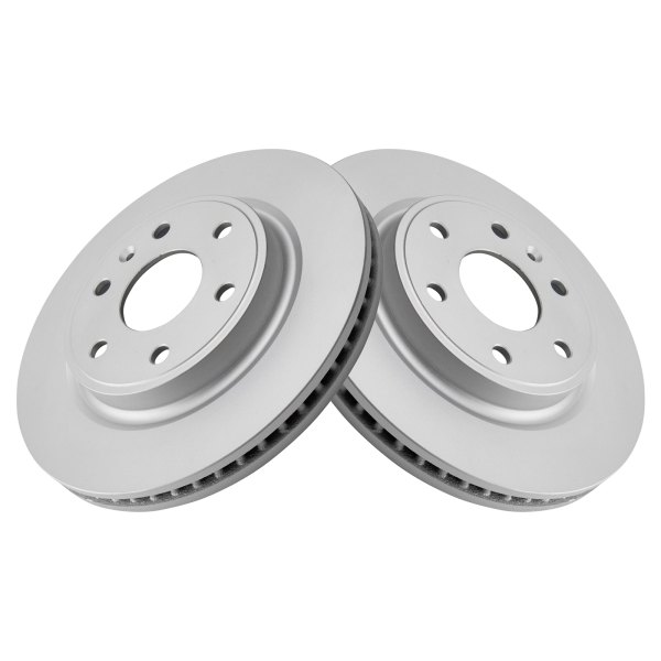 TRQ® - Plain Front Disc Brake Rotors