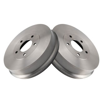 TRQ® - Rear Driver and Passenger Side Brake Drums
