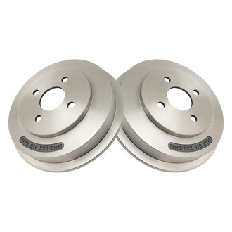 TRQ® - Rear Driver and Passenger Side Brake Drums
