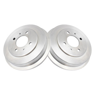 TRQ® - Rear Driver and Passenger Side Brake Drums