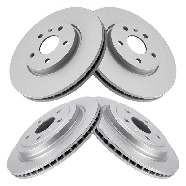 TRQ® - Plain Disc Brake Rotors