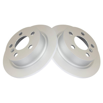 TRQ® - Solid Rear Disc Brake Rotors