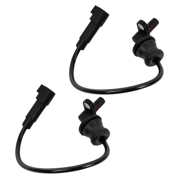 TRQ® - Rear Driver and Passenger Side ABS Wheel Speed Sensor