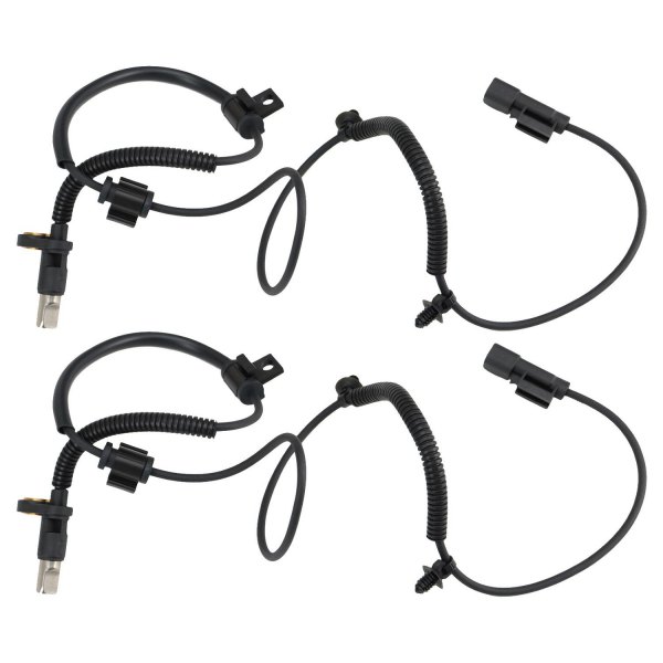 TRQ® - Front Driver and Passenger Side ABS Wheel Speed Sensor