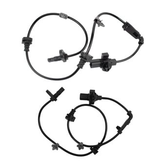 TRQ® - Front Driver and Passenger Side ABS Wheel Speed Sensor