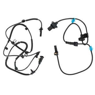 TRQ® - Rear Driver and Passenger Side ABS Wheel Speed Sensor
