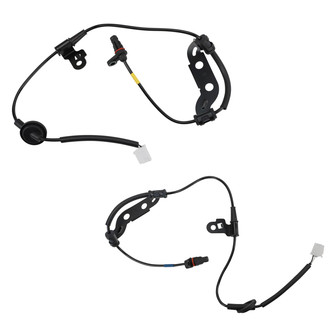 TRQ® - Rear Driver and Passenger Side ABS Wheel Speed Sensor Set