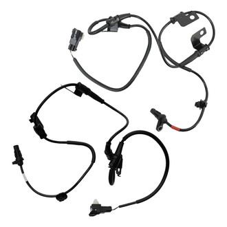 TRQ® - Front Driver and Passenger Side ABS Wheel Speed Sensor Set