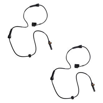 TRQ® - Front Driver and Passenger Side ABS Wheel Speed Sensor Set