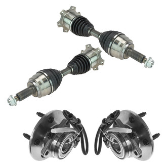 TRQ® - Front Axle Shaft Kit