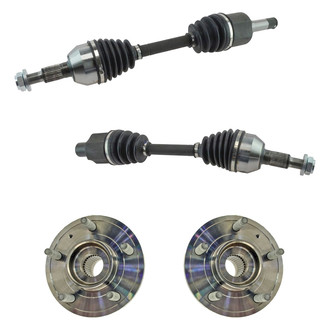 TRQ® - Front Axle Shaft Kit