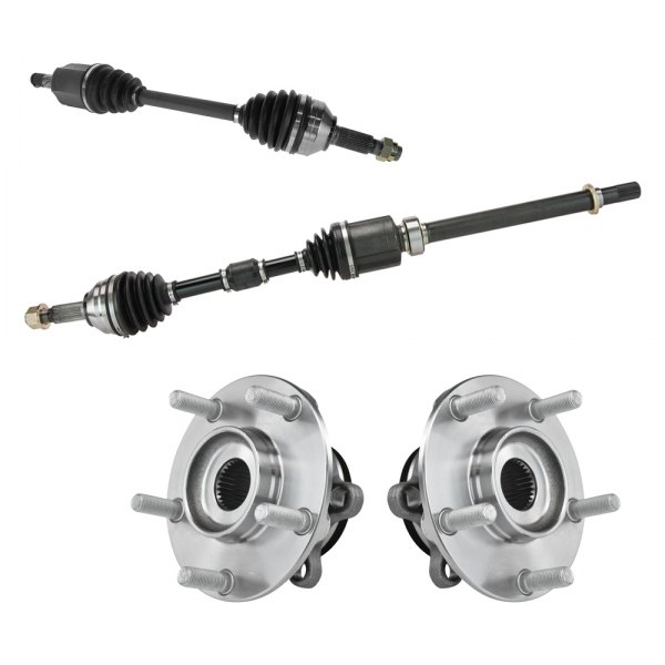 TRQ® - Front Output Axle Shaft Kit