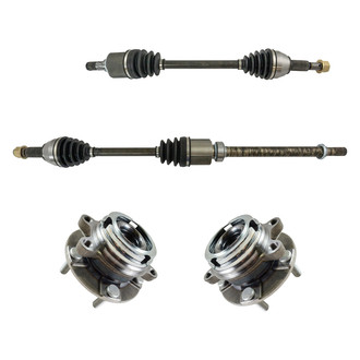 TRQ® - Front Driver or Passenger Side Axle Shaft Kit