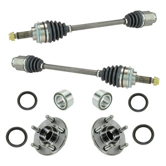 TRQ® - Front Axle Shaft Kit