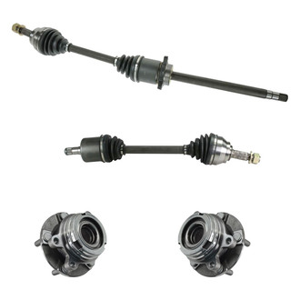 TRQ® - Front Axle Shaft Kit