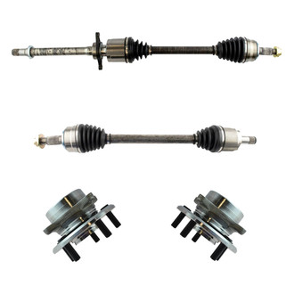 TRQ® - Front Driver or Passenger Side Axle Shaft Kit