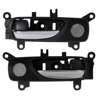TRQ® - Rear Driver and Passenger Side Interior Door Handle Set