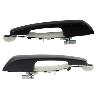 TRQ® - Rear Driver and Passenger Side Exterior Door Handle Set