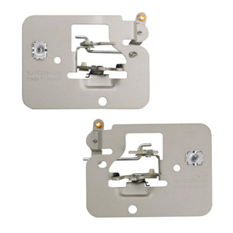 TRQ® - Rear Driver and Passenger Side Interior Door Handle Set