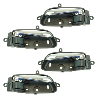 TRQ® - Front and Rear Driver and Passenger Side Interior Door Handle Set