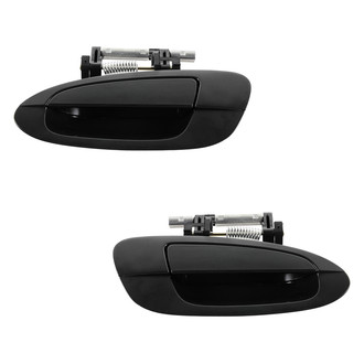 TRQ® - Rear Driver and Passenger Side Exterior Door Handle Set
