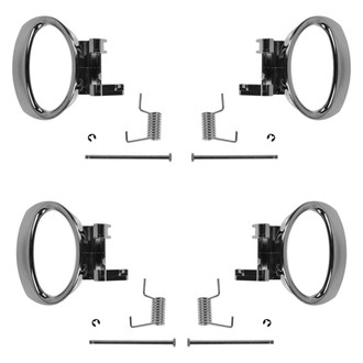 TRQ® - Front and Rear Driver and Passenger Side Interior Door Handle Set