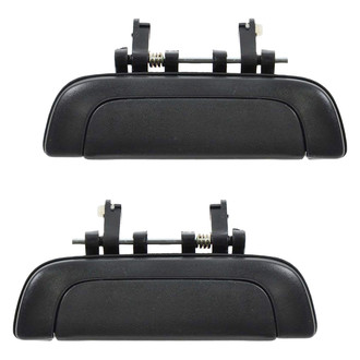TRQ® - Rear Driver and Passenger Side Exterior Door Handle Set