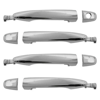 TRQ® - Front and Rear Driver and Passenger Side Exterior Door Handle Set