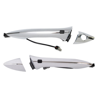 TRQ® - Front Driver and Passenger Side Exterior Door Handle Set