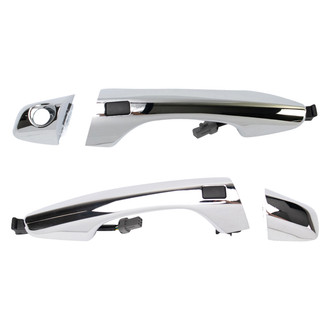 TRQ® - Front Driver and Passenger Side Exterior Door Handle Set