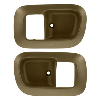 TRQ® - Front Driver and Passenger Side Interior Door Handle Bezels