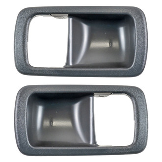 TRQ® - Front or Rear Driver and Passenger Side Interior Door Handle Bezels