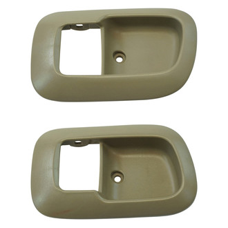 TRQ® - Front Driver and Passenger Side Interior Door Handle Bezels
