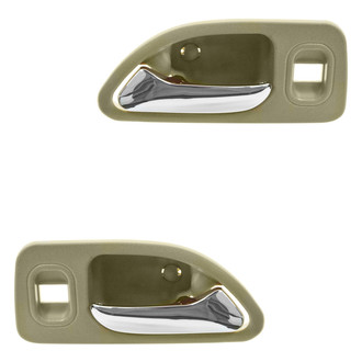 TRQ® - Rear Driver and Passenger Side Interior Door Handle Set