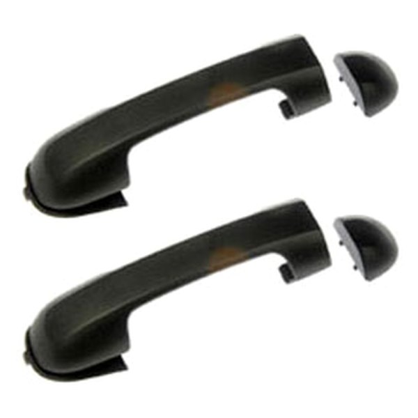 TRQ® - Front Driver and Passenger Side Exterior Door Handle Set