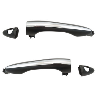 TRQ® - Front Driver and Passenger Side Exterior Door Handle Set