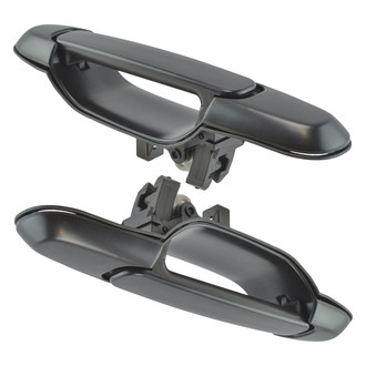 TRQ® - Rear Driver and Passenger Side Exterior Door Handle Set