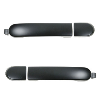 TRQ® - Rear Driver and Passenger Side Exterior Door Handle Set
