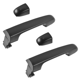 TRQ® - Rear Driver and Passenger Side Exterior Door Handle Set