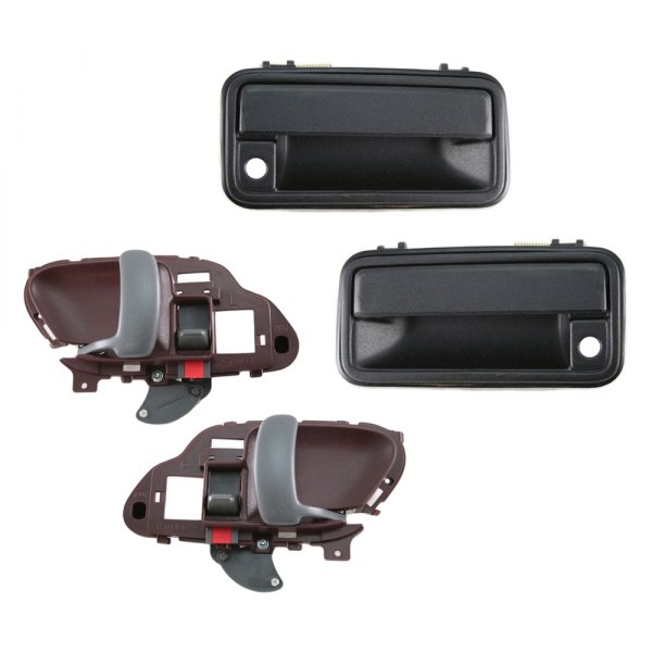 TRQ® - Front Driver and Passenger Side Exterior Door Handle Set