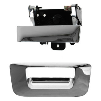 TRQ® - Tailgate Handle and Bezel Set