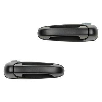 TRQ® - Rear Driver and Passenger Side Exterior Door Handle Set