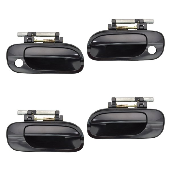 TRQ® - Front and Rear Driver and Passenger Side Exterior Door Handle Set