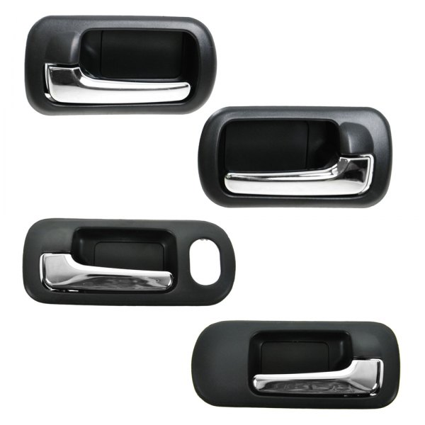 TRQ® - Driver and Passenger Side Interior Door Handle Set