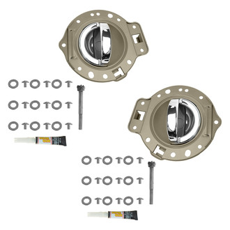 TRQ® - Driver and Passenger Side Interior Door Handle Set