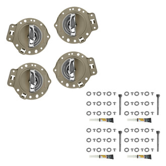 TRQ® - Driver and Passenger Side Interior Door Handle Set
