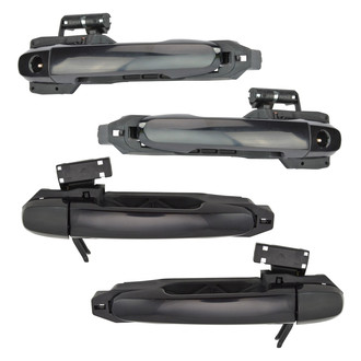 TRQ® - Front Driver and Passenger Side Exterior Door Handle Set